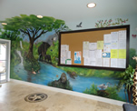 Complete Wall Jungle Mural